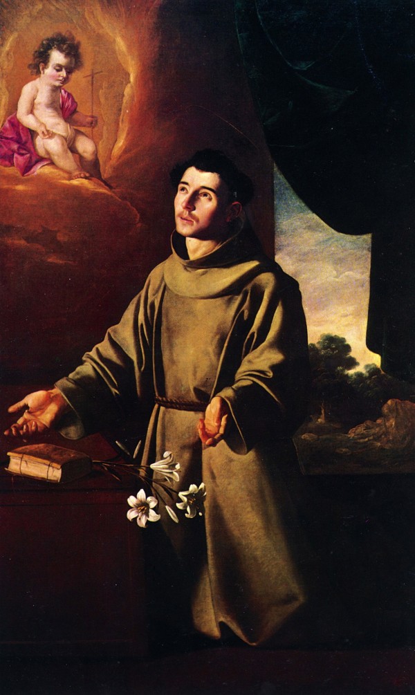 The Vision of Saint Anthony by Francisco de Zurbaran